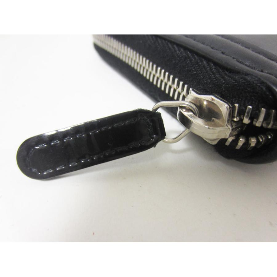 正規品　CHANEL マトラッセ　長財布　エナメル　ブラックラウンドファスナー CHANEL（シャネル） 送料無料 ラウンドファスナー財布 長財布 エナメル