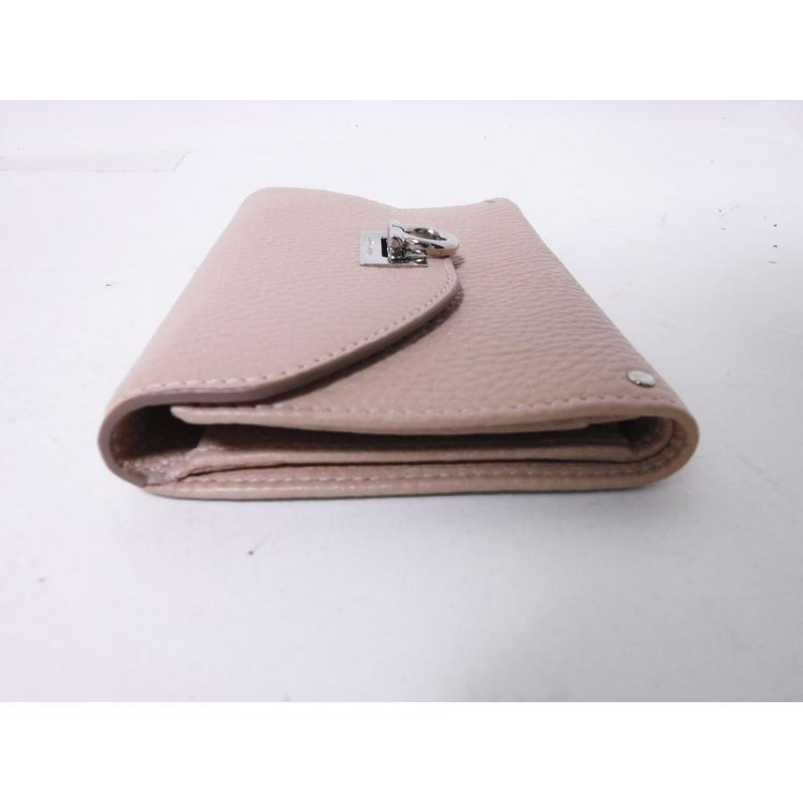 送料無料 Salvatore Ferragamo サルウ゛ァトーレ フェラガモ 3つ折り  