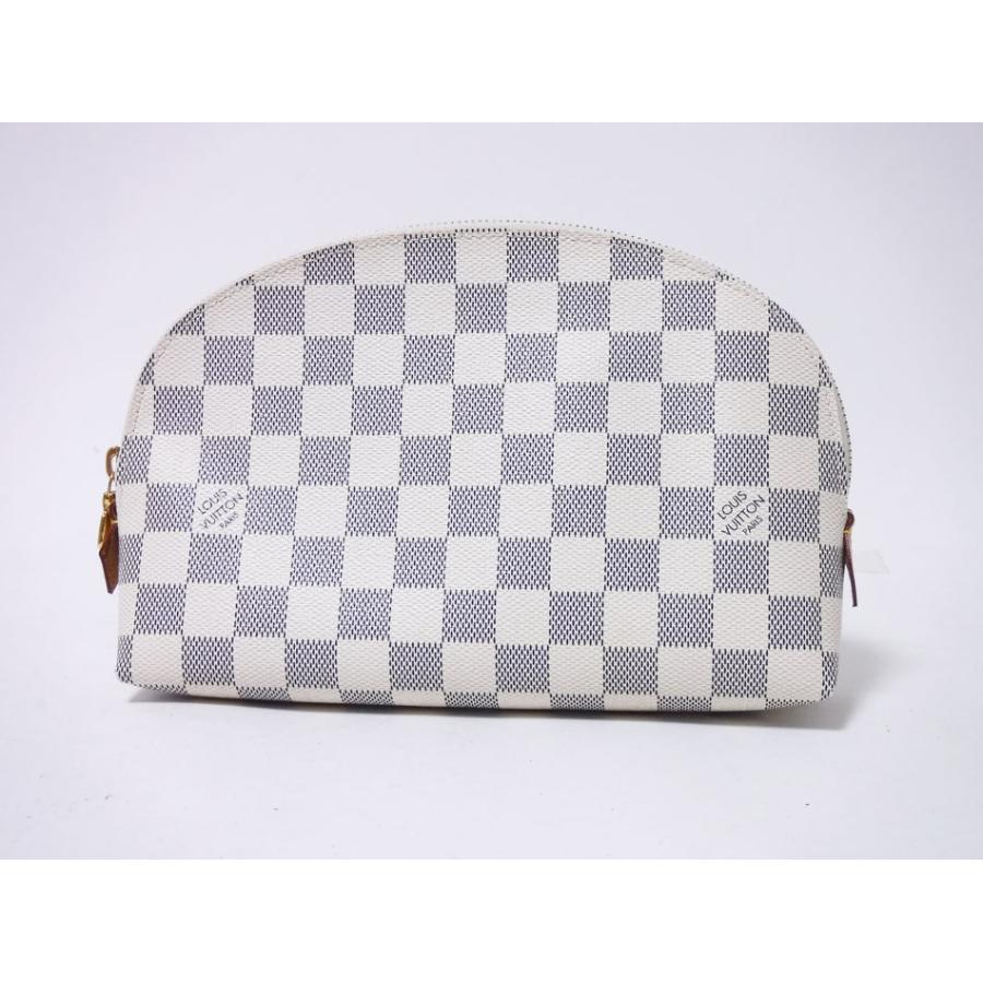 ルイヴィトン ダミエ エベヌ コスメティックポーチ PM LOUIS VUITTON（ルイ・ヴィトン） 送料無料 ダミエ アズール 化粧