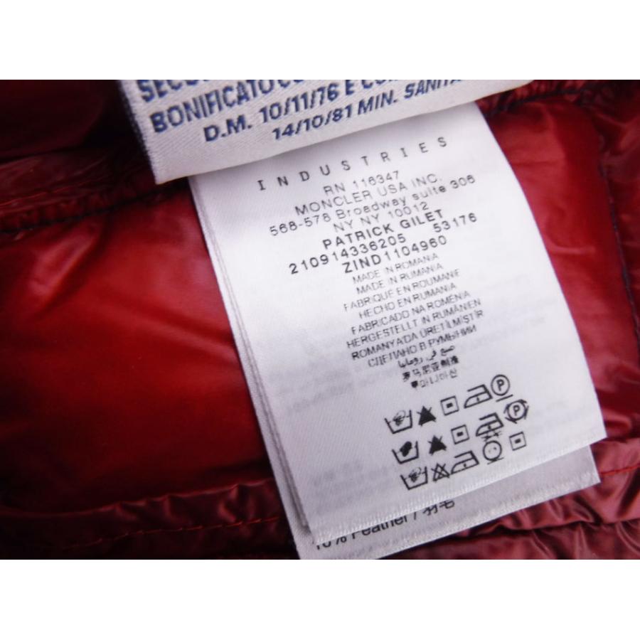 MONCLER（モンクレール） メンズ ダウンベスト PATRICK GILET