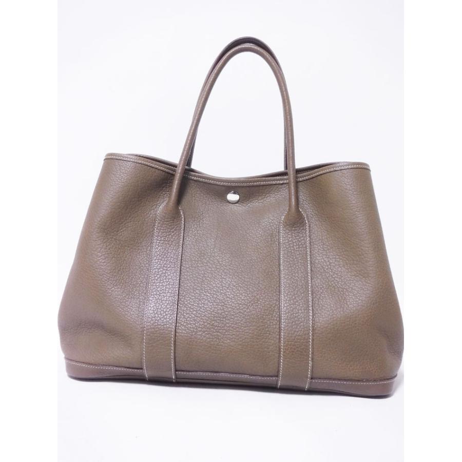 送料無料 HERMES エルメス ガーデンパーティPM 36 レザー ネゴンダ  