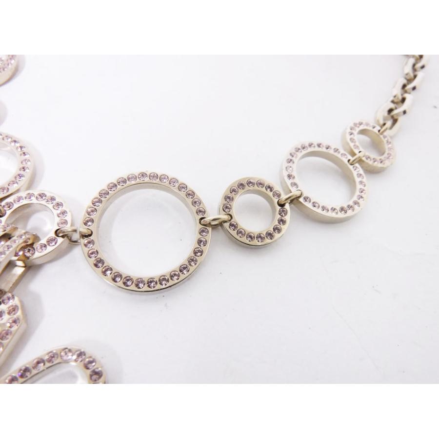 CHANEL（シャネル） 送料無料 ネックレス ココマーク ピンク ライン