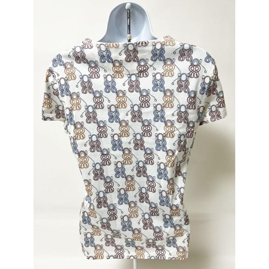 HERMES 送料無料 エルメス レディース Tシャツ 半袖 トップス リボン柄  