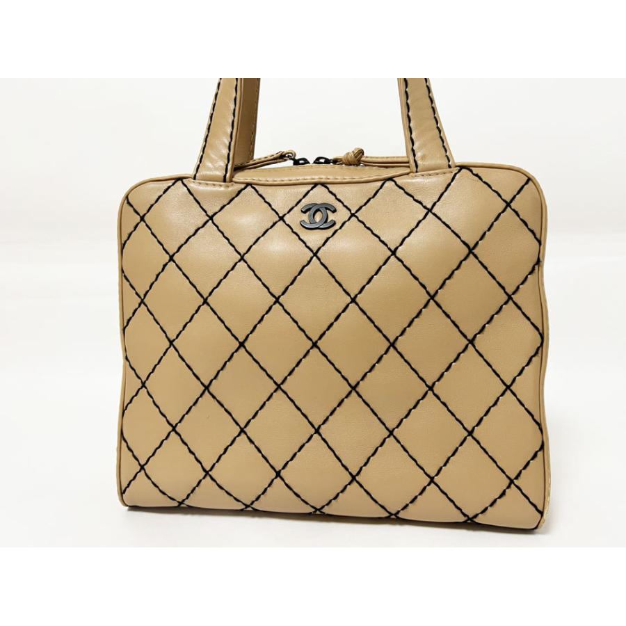ワイルドステッチ 送料無料 CHANEL シャネル トートバッグ ワイルドステッチ 送料無料 CHANEL シャネル トートバッグ