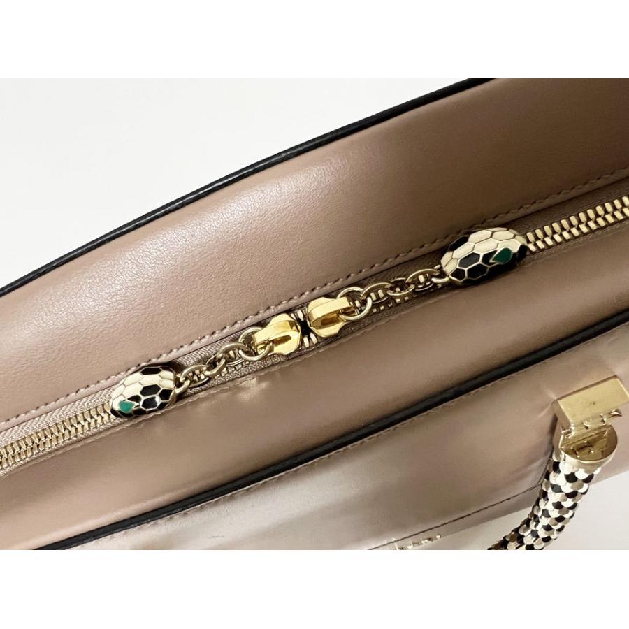 BVLGARI（ブルガリ） 送料無料 セルペンティ スカリエ トートバッグ