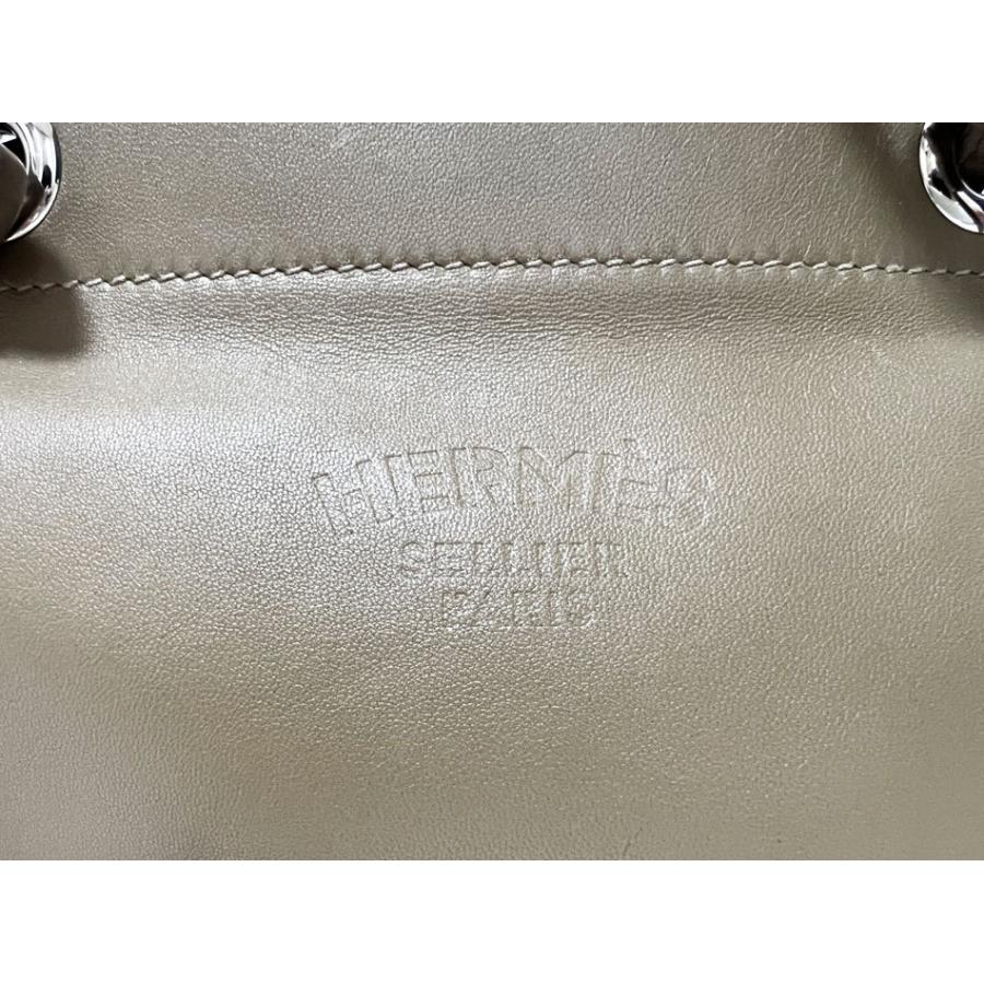 エルメス アリーヌ エトゥープ エトープグレージュショルダー HERMES（エルメス） アリーヌ ミニ ショートストラップ アニョーミロ