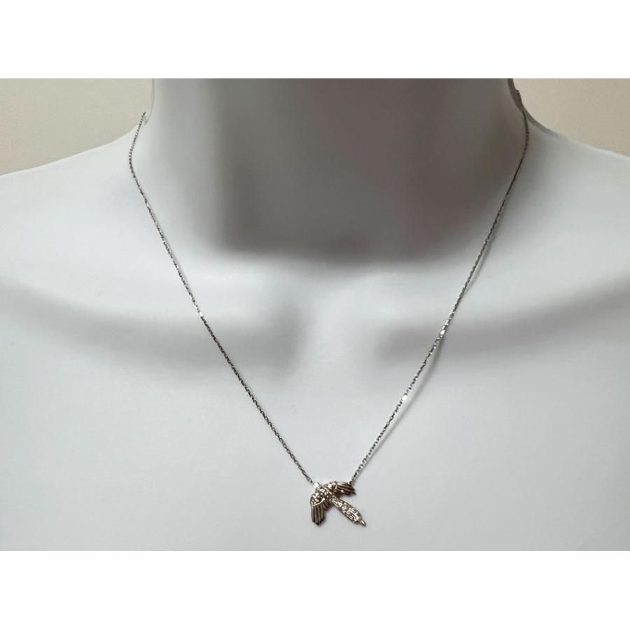 SAN MARE サンメイヤ Ron Herman ロンハーマン Fairly Bird Necklace S 18ｍｍ フェアリー バード  ネックレス ダイヤモンド K18WG