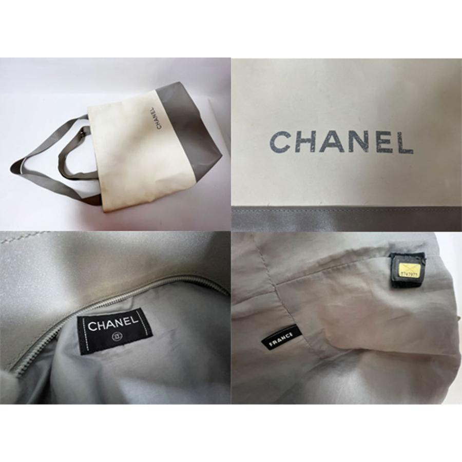 CHANEL シャネルスポーツライン2WAY斜めがけバッグホワイト グレー