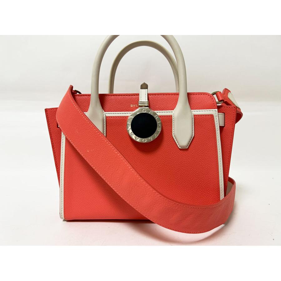 BVLGARI 送料無料 ブルガリ アルバS 2WAYバッグ ハンドバッグ  