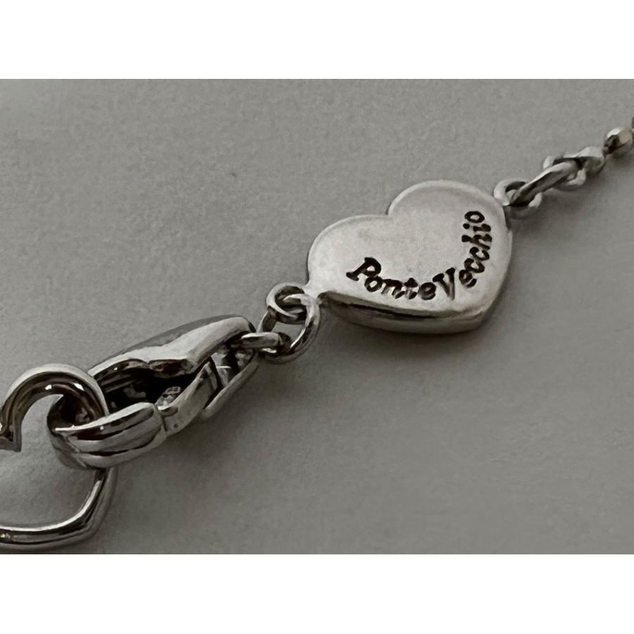 Ponte Vecchio 送料無料 ポンテヴェキオ PV ネックレス パヴェ ダイヤ