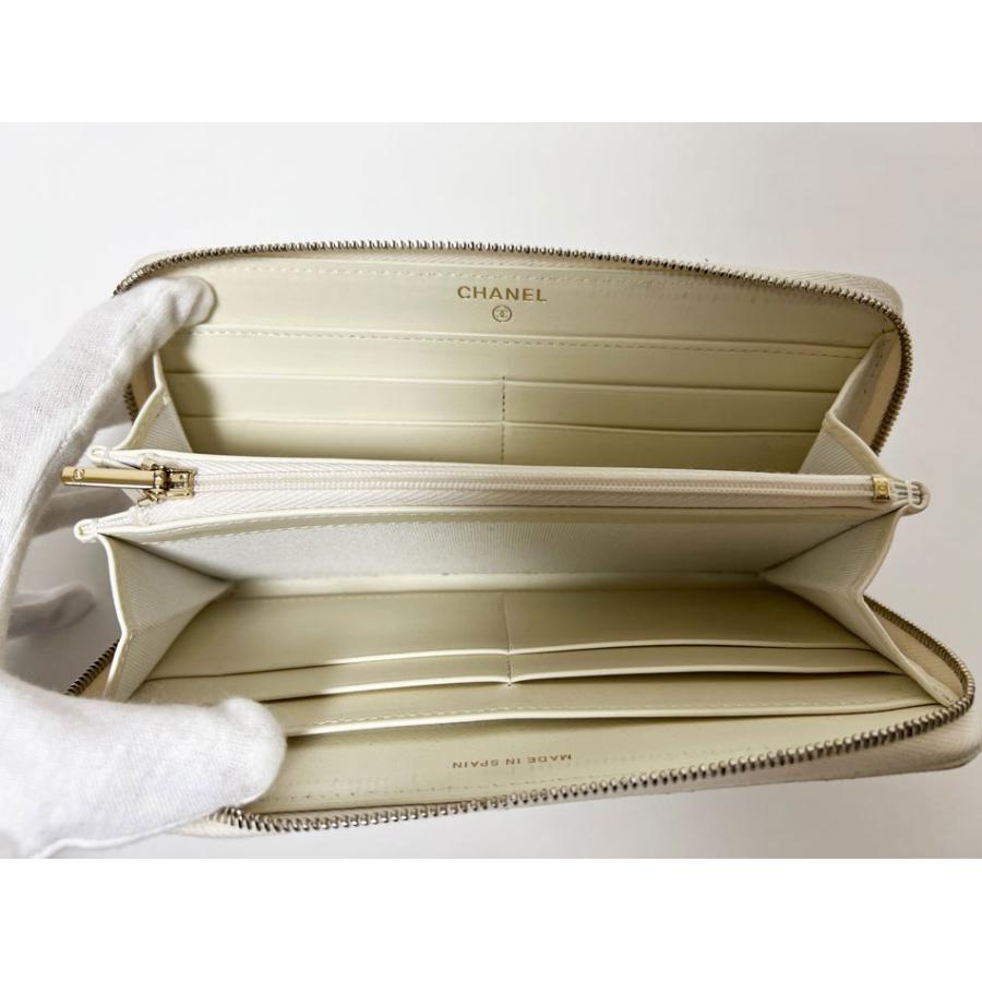 CHANEL（シャネル） 送料無料 キャビアスキン マトラッセ ラウンド