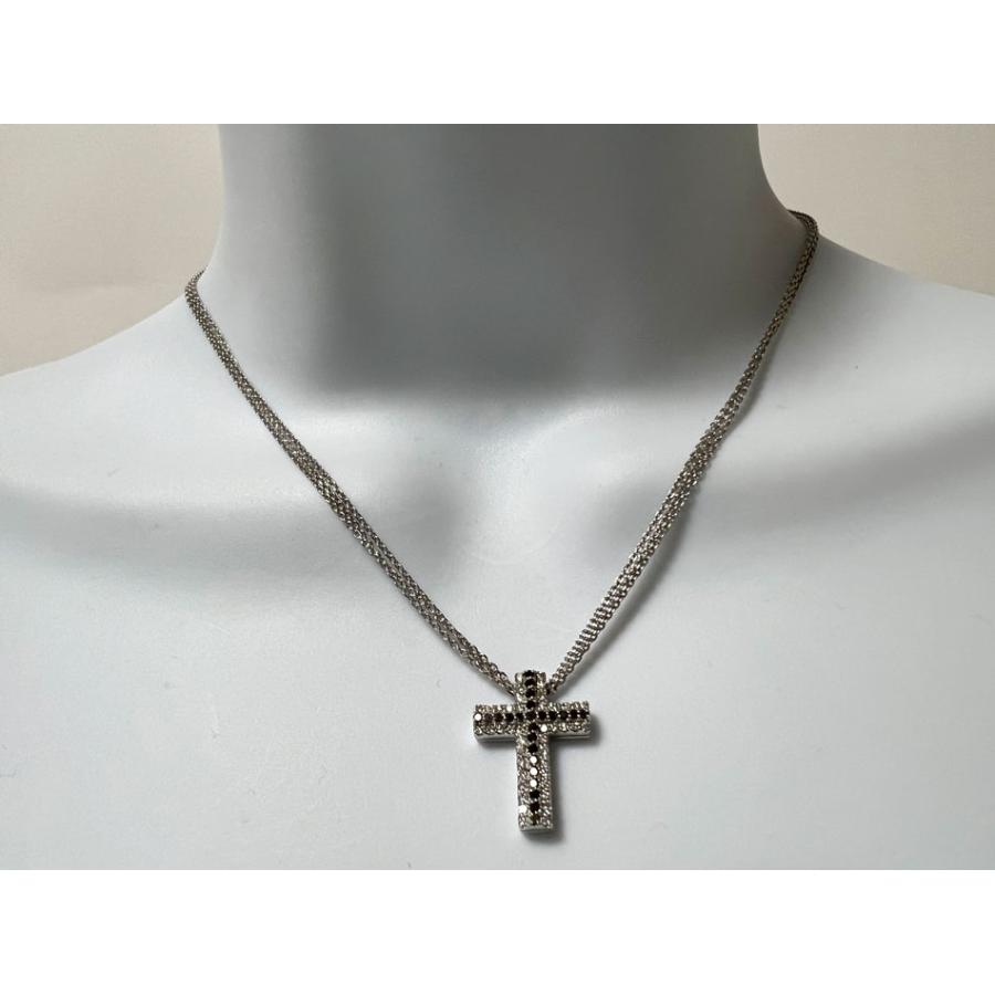 Ponte Vecchio（ポンテヴェキオ） ネックレス ダイヤ 0.38ct ブラック 
