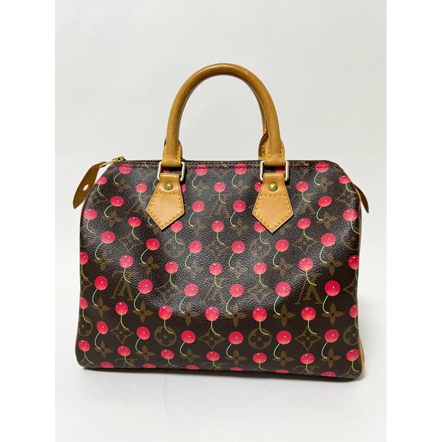 スピーディ 送料無料 LOUIS VUITTON ルイヴィトン モノグラム チェリー