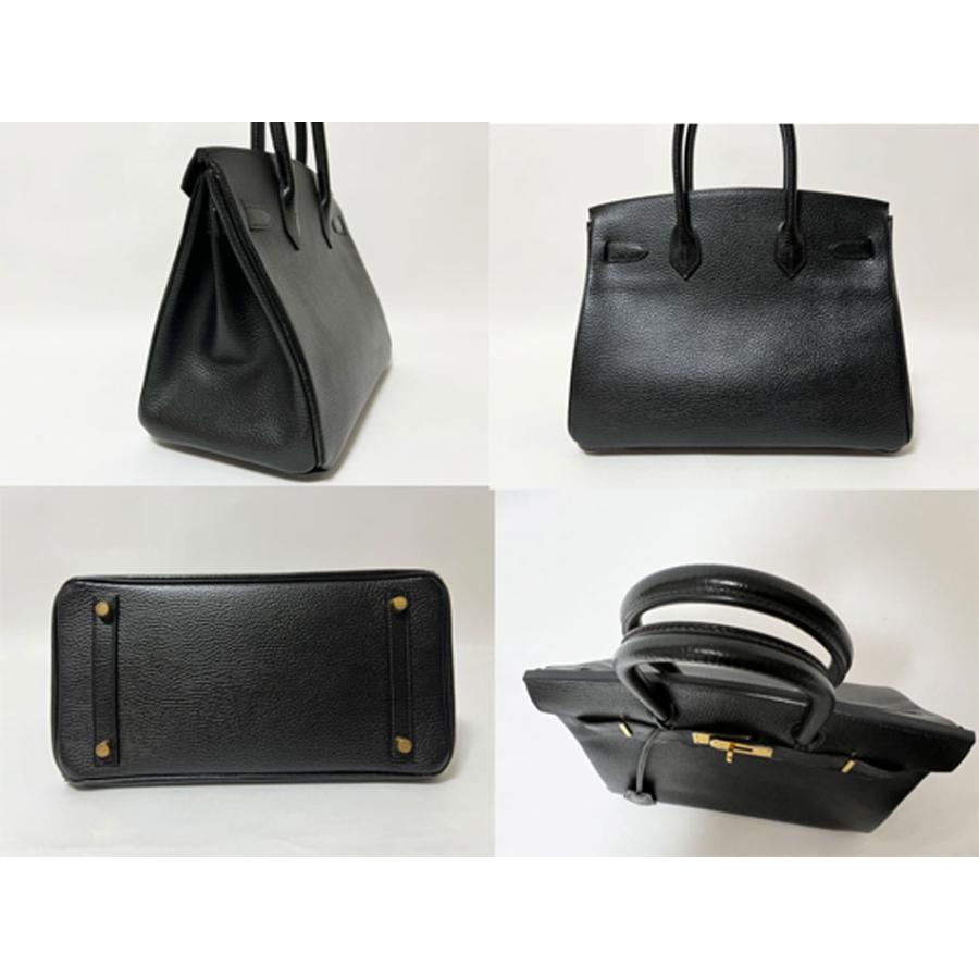 人気品 黒 レザー ハンドバッグ バーキン30 エルメス バーキン30 ノワール ブラック 黒 H027633CC89 | バッグ/財布