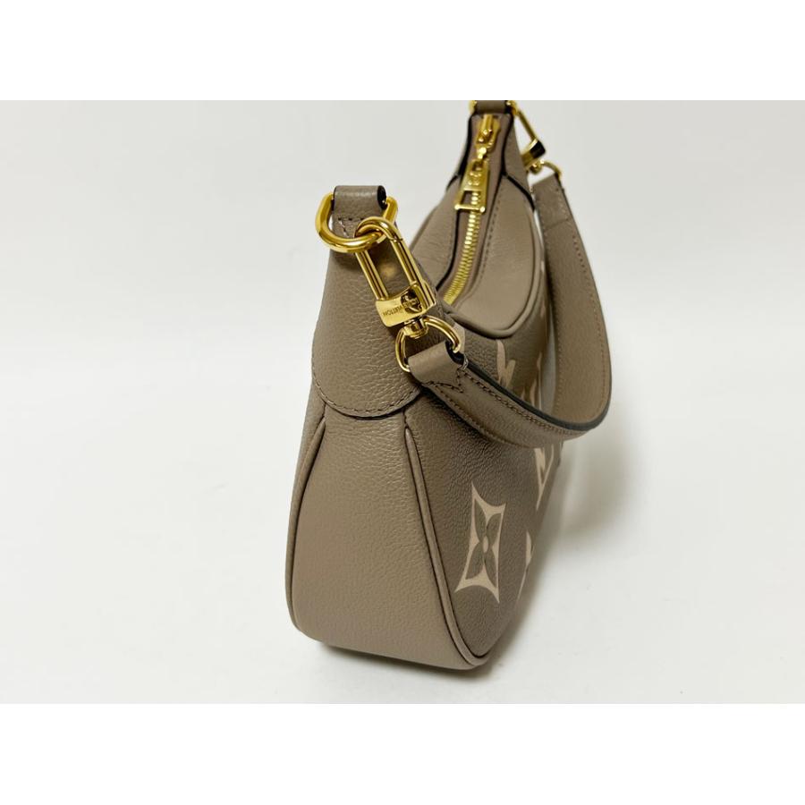 LOUIS VUITTON ルイヴィトン バイカラー アンプラント レザー バガテル NM ショルダーバッグ トゥルトレール クレーム ICタグ M46112｜yamamoto7887｜02