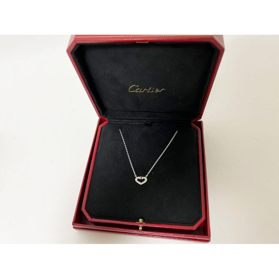 Cartier 送料無料 カルティエ Cハート オブ ダイヤ ネックレス