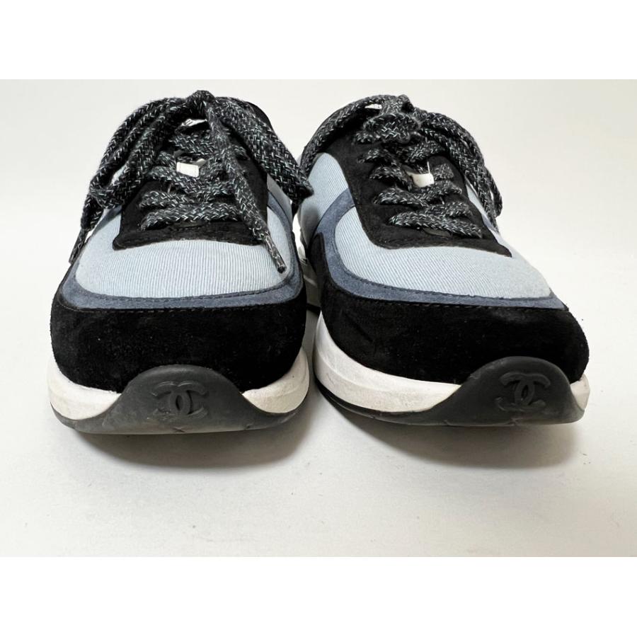 シャネル 靴 22cm〜23cm ロゴ金具 チェーン カジュアルシューズ 女性用 シャネル 靴 22cm〜23cm ロゴ金具 チェーン カジュアルシューズ