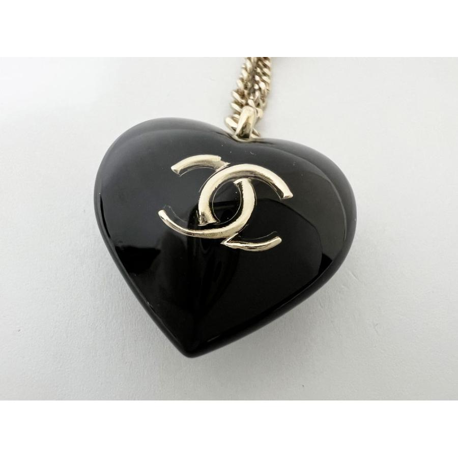 CHANEL 送料無料 シャネル キーホルダー チャーム ハート クリア  