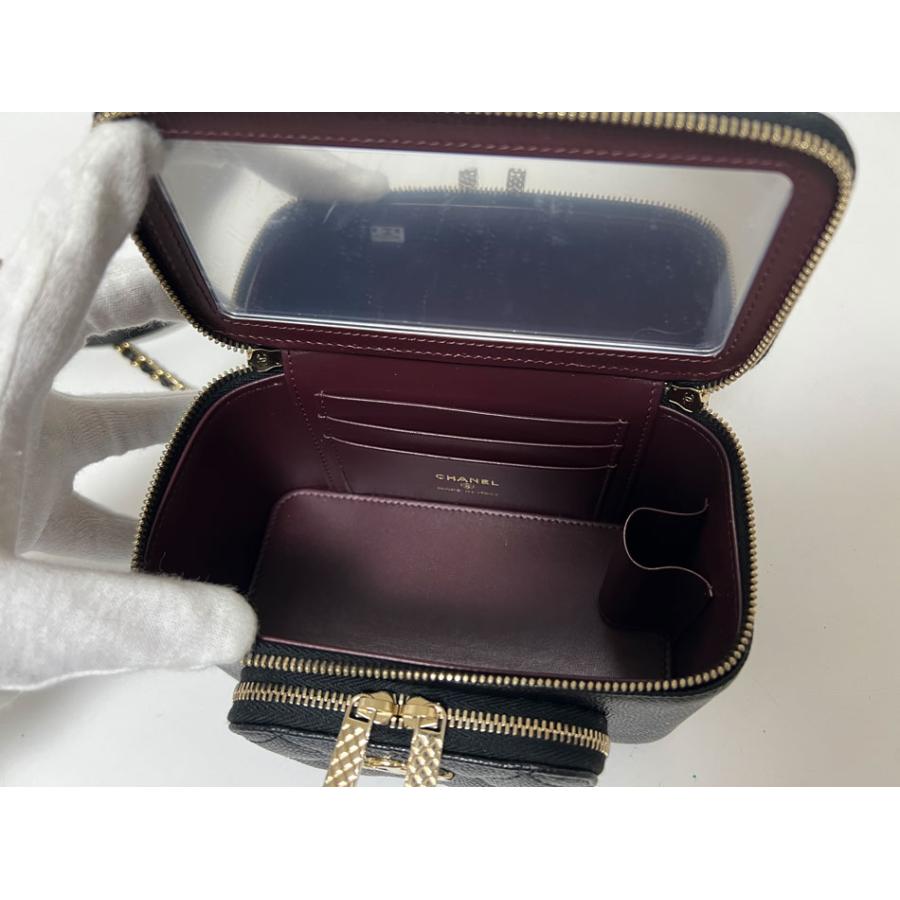 マトラッセ CHANEL シャネル バニティ チェーンショルダーバッグ