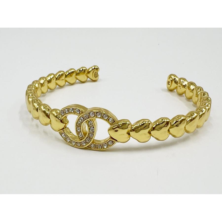 CHANEL（シャネル） バングル ブレスレット メタル ラインストーン