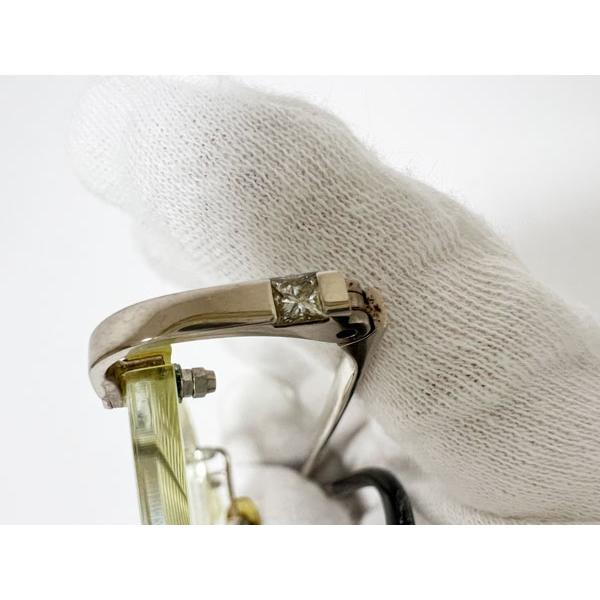 K18眼鏡　カルティエ　K18　約30ｇ程度　購入価格：998000円　高島屋購入 Cartier（カルティエ） 送料無料 眼鏡 めがね フレーム 750 K18 ダイヤ