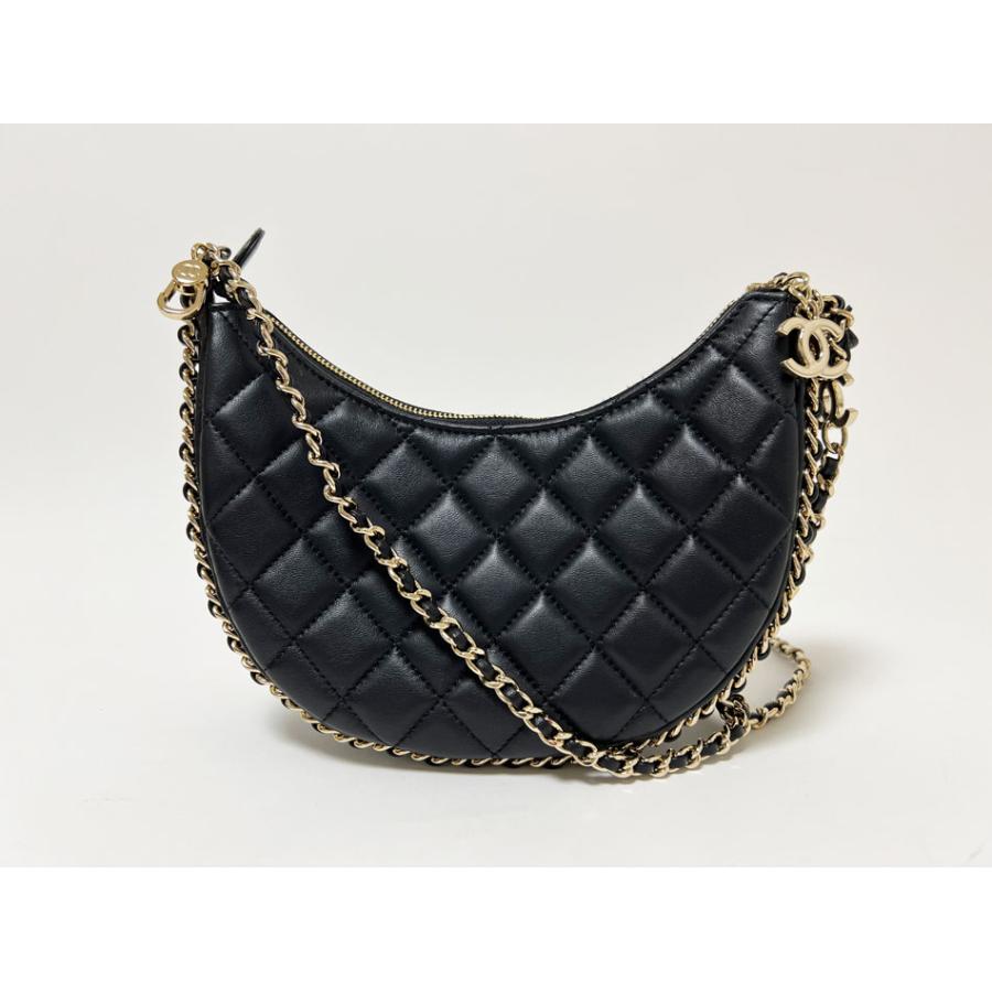 マトラッセ CHANEL シャネル スモール ホーボー ショルダーバッグ  
