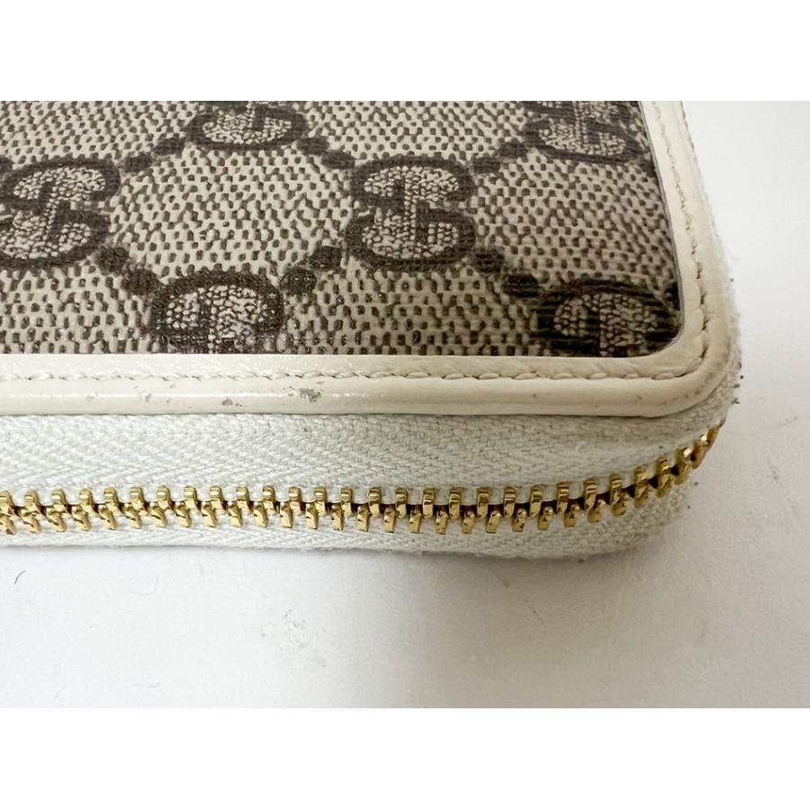 GUCCI（グッチ） 送料無料 ファスナー財布 ホースビット GGスプリーム