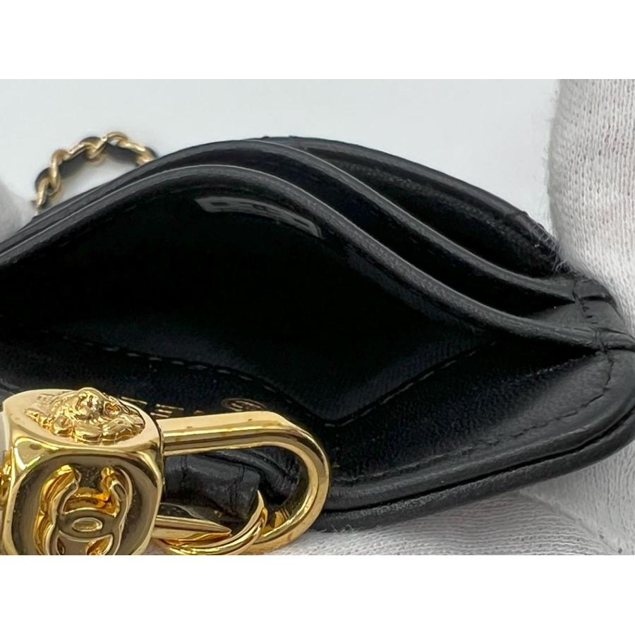 CHANEL シャネル マトラッセ カードケース ネックストラップ付き CHANEL シャネル マトラッセ カードケース ネックストラップ付き