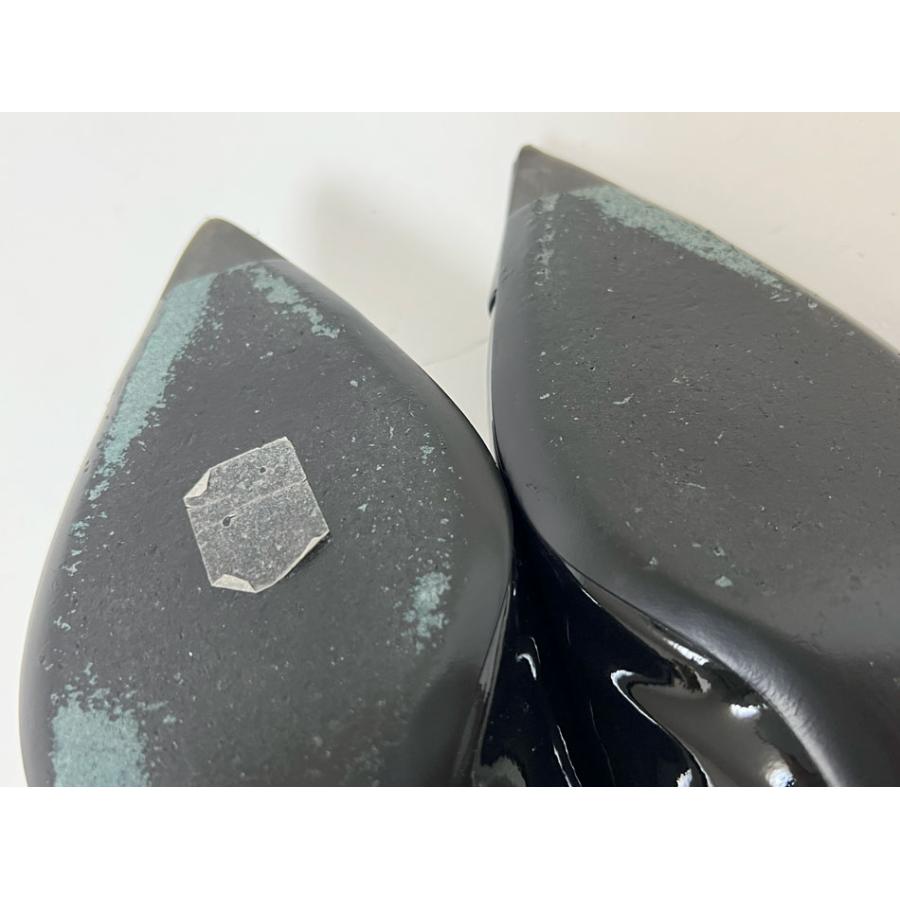 CHANEL（シャネル） レディース パンプス 靴 ブラック パテントカーフ