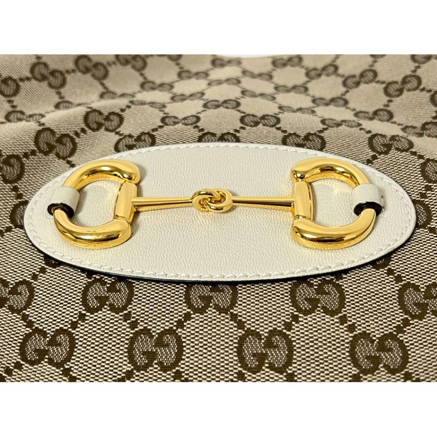 GGキャンバス 送料無料 GUCCI グッチ トートバッグ ホースビット