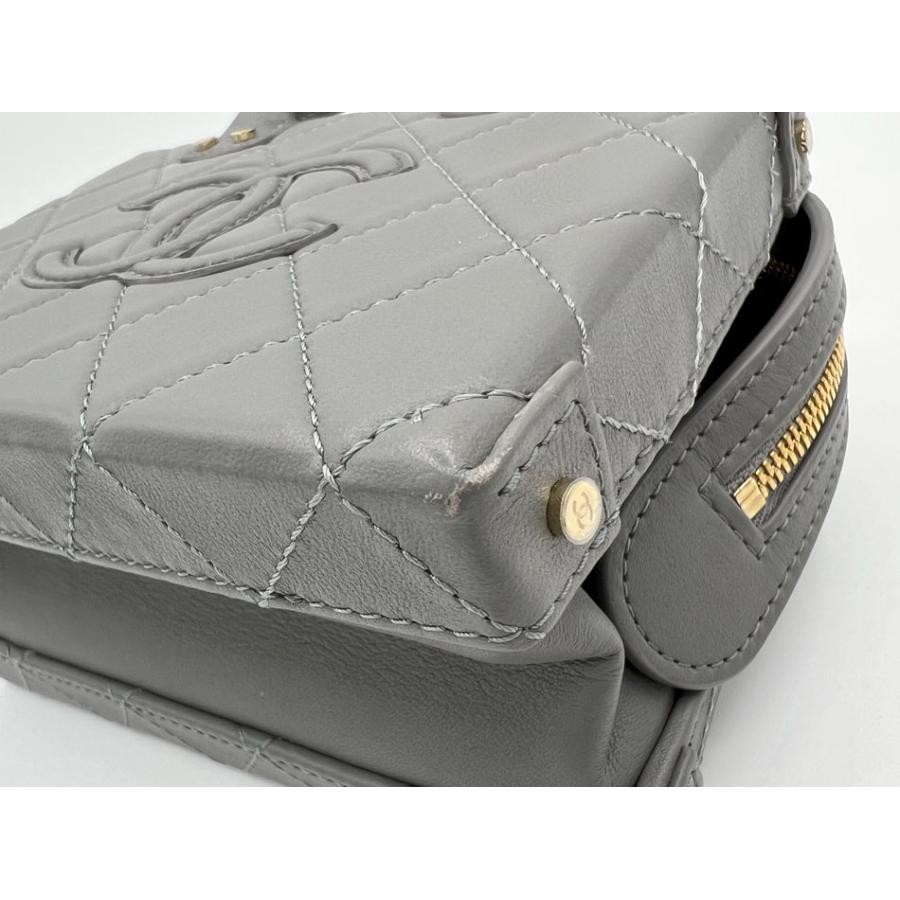 マトラッセ 送料無料 CHANEL シャネル スモール バニティ ケース