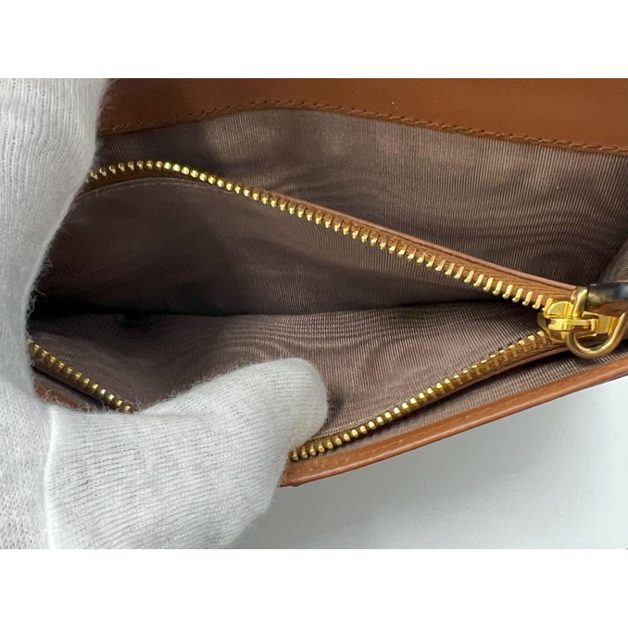 PRADA プラダ 長財布 シティカーフタブ 財布 2つ折り レザー