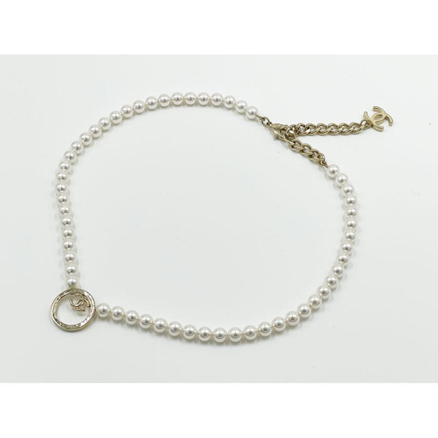 CHANEL（シャネル） ネックレス メタル コスチューム パール ゴールド