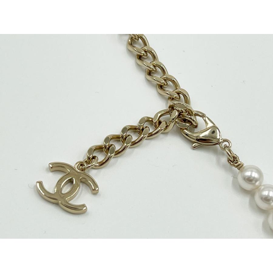 CHANEL（シャネル） ネックレス メタル コスチューム パール ゴールド