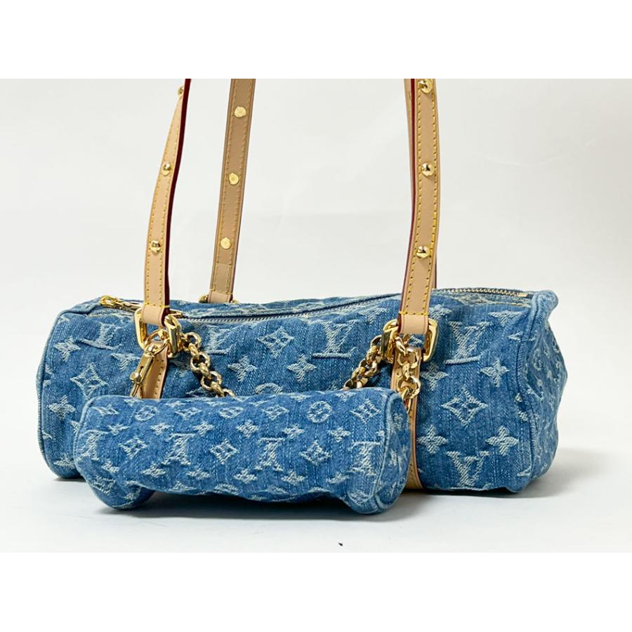 パピヨン LOUIS VUITTON ルイウ゛ィトン LV リミックス デニム