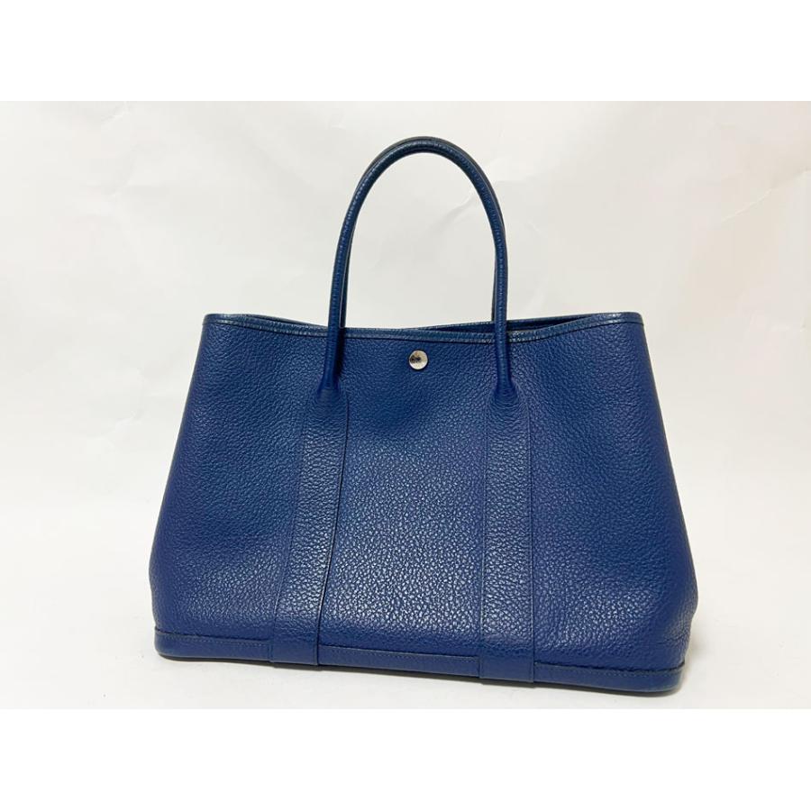 HERMES（エルメス） ガーデンパーティPM 36 レザー カントリー ブルー 