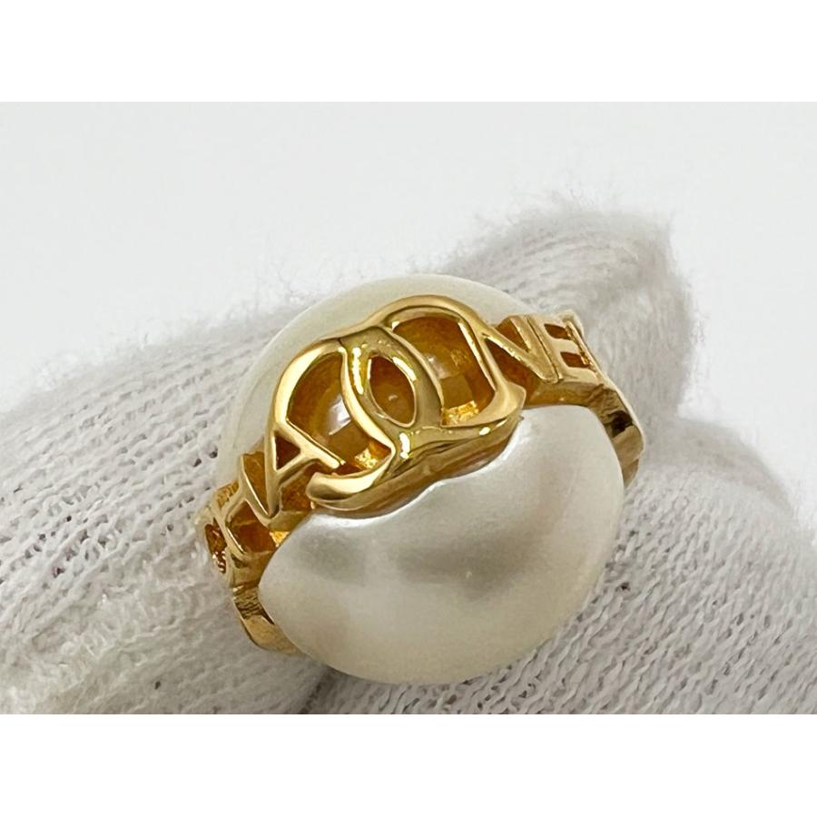 CHANEL（シャネル） ピアス ココマーク ロゴ パール ゴールド金具 B23K