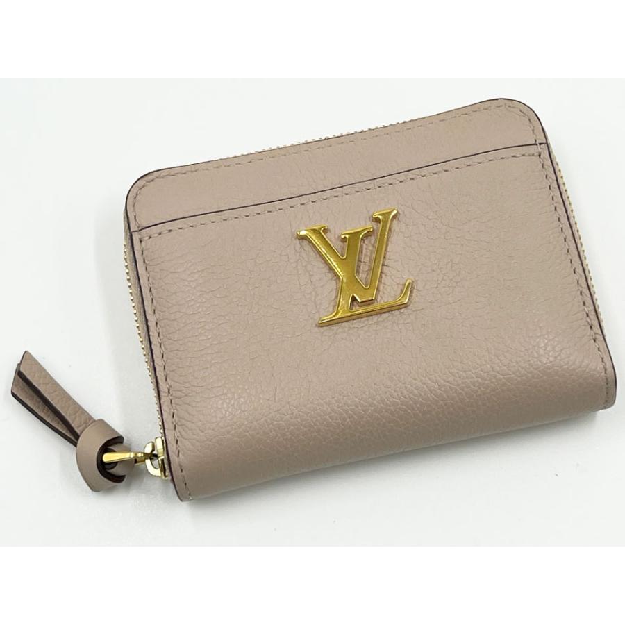 新型IC✨️ルイヴィトン ロックミー ジッピーパース 財布 グレージュ LOUIS VUITTON（ルイ・ヴィトン） ジッピー・コインパース ロックミー