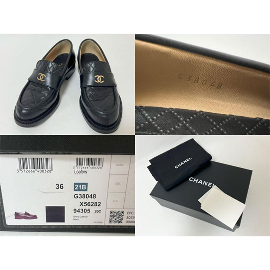 CHANEL シャネル レディース ローファー マトラッセ シャイニー CHANEL シャネル レディース ローファー マトラッセ シャイニー