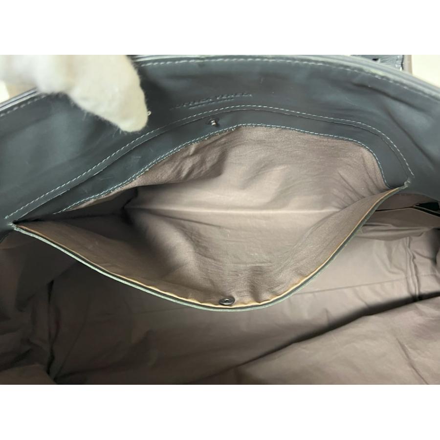 極美品 ボッテガ ヴェネタ イントレチャート レザー ラージ トートバッグ BOTTEGA VENETA（ボッテガ・ヴェネタ） ボッテガ ヴェネタ イントレ