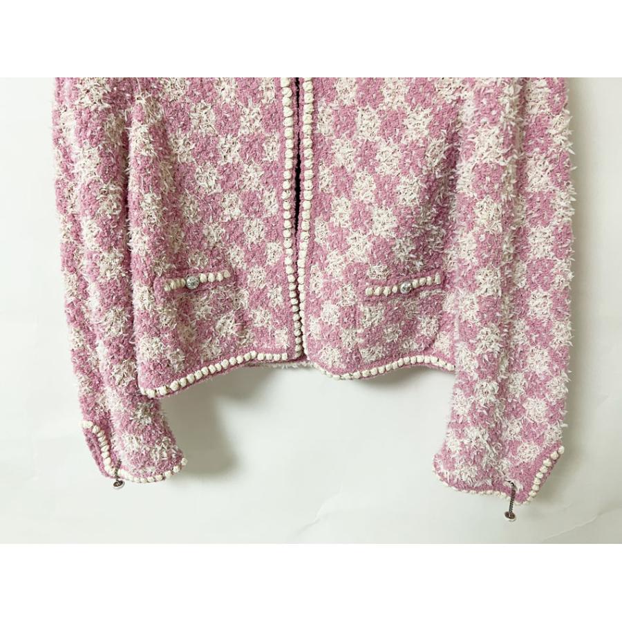CHANEL（シャネル） レディース ノーカラー ジャケット ココボタン