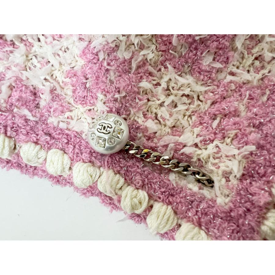 CHANEL（シャネル） レディース ノーカラー ジャケット ココボタン