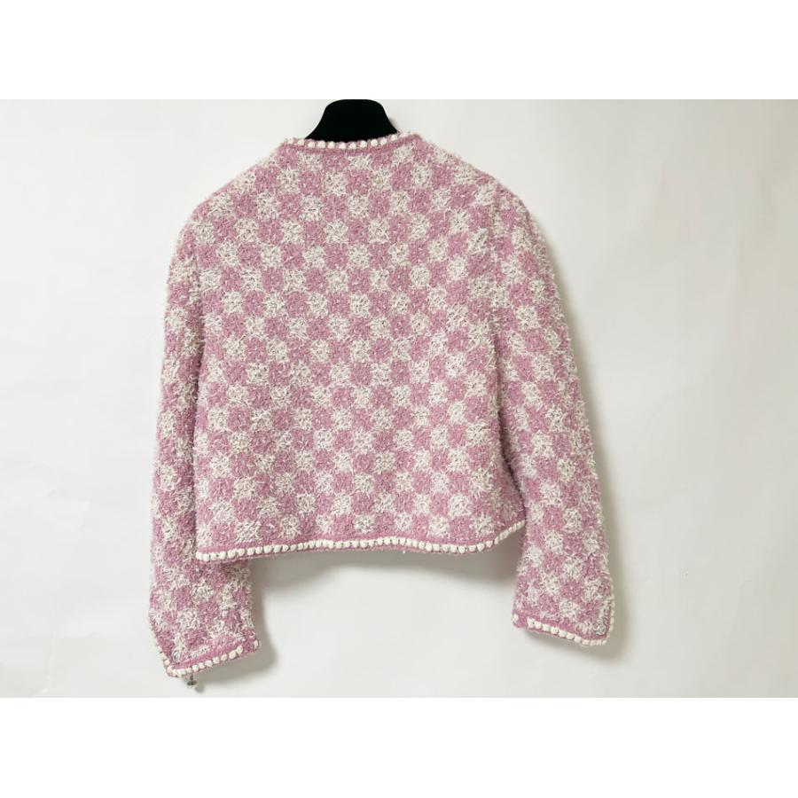 CHANEL（シャネル） レディース ノーカラー ジャケット ココボタン