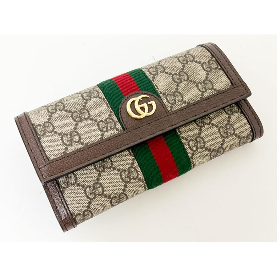 GUCCI グッチ GGスプリームキャンバス シェリーライン オフィディア GG