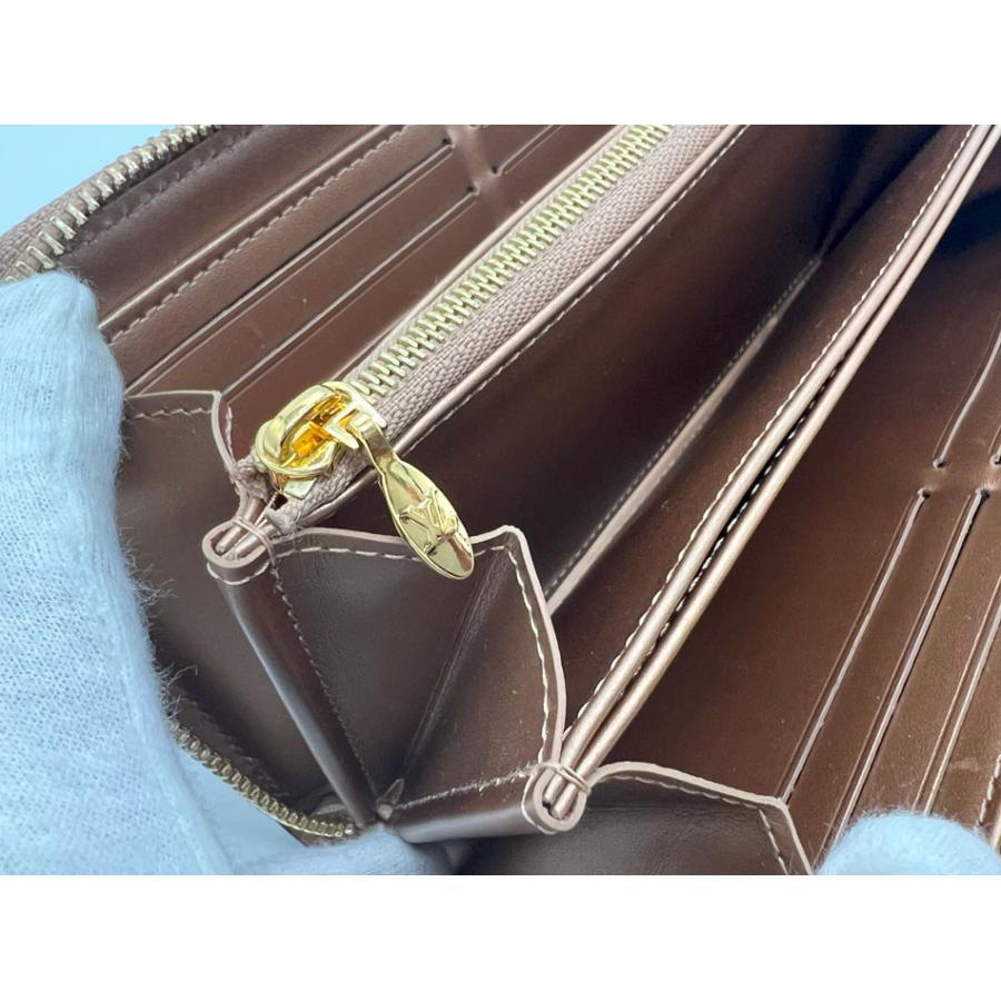 ジッピー・ウォレット LOUIS VUITTON ルイヴィトン ヴェルニ ジッピー