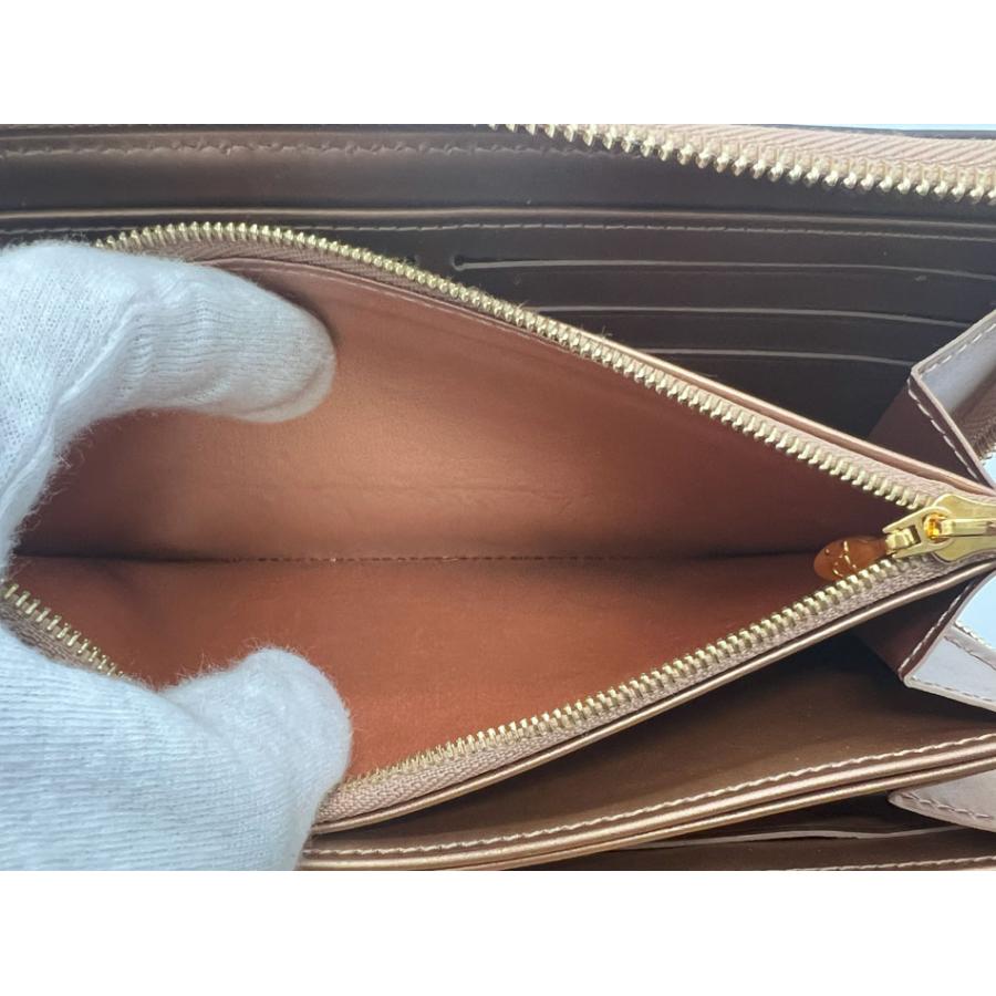 ジッピー・ウォレット LOUIS VUITTON ルイヴィトン ヴェルニ ジッピー