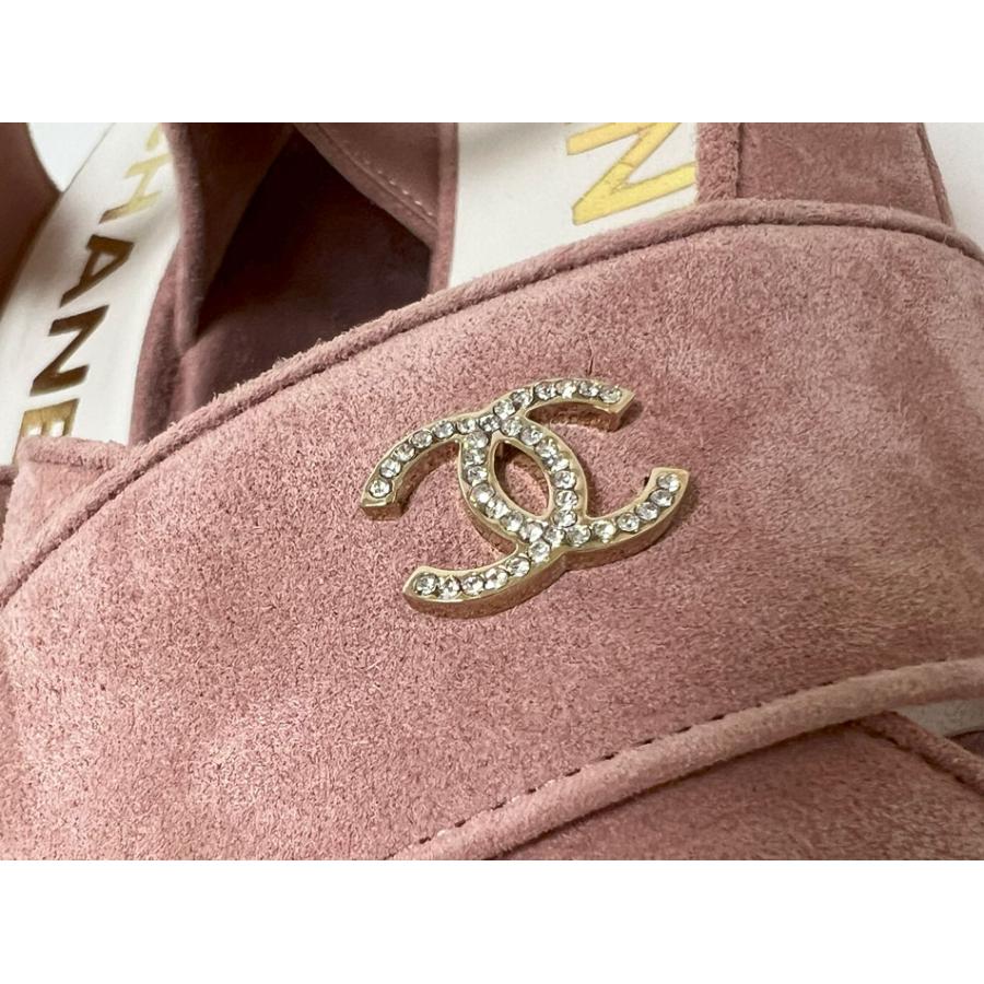 CHANEL（シャネル） レディース 厚底 サンダル 靴 シューズ スエード
