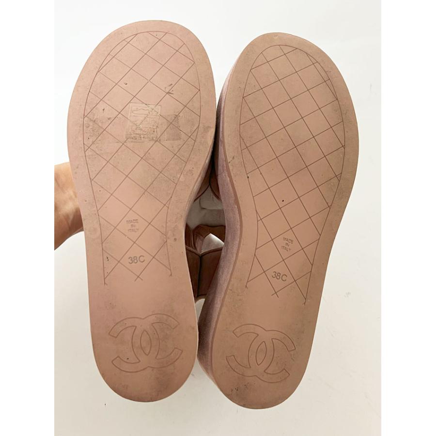 CHANEL（シャネル） レディース 厚底 サンダル 靴 シューズ スエード