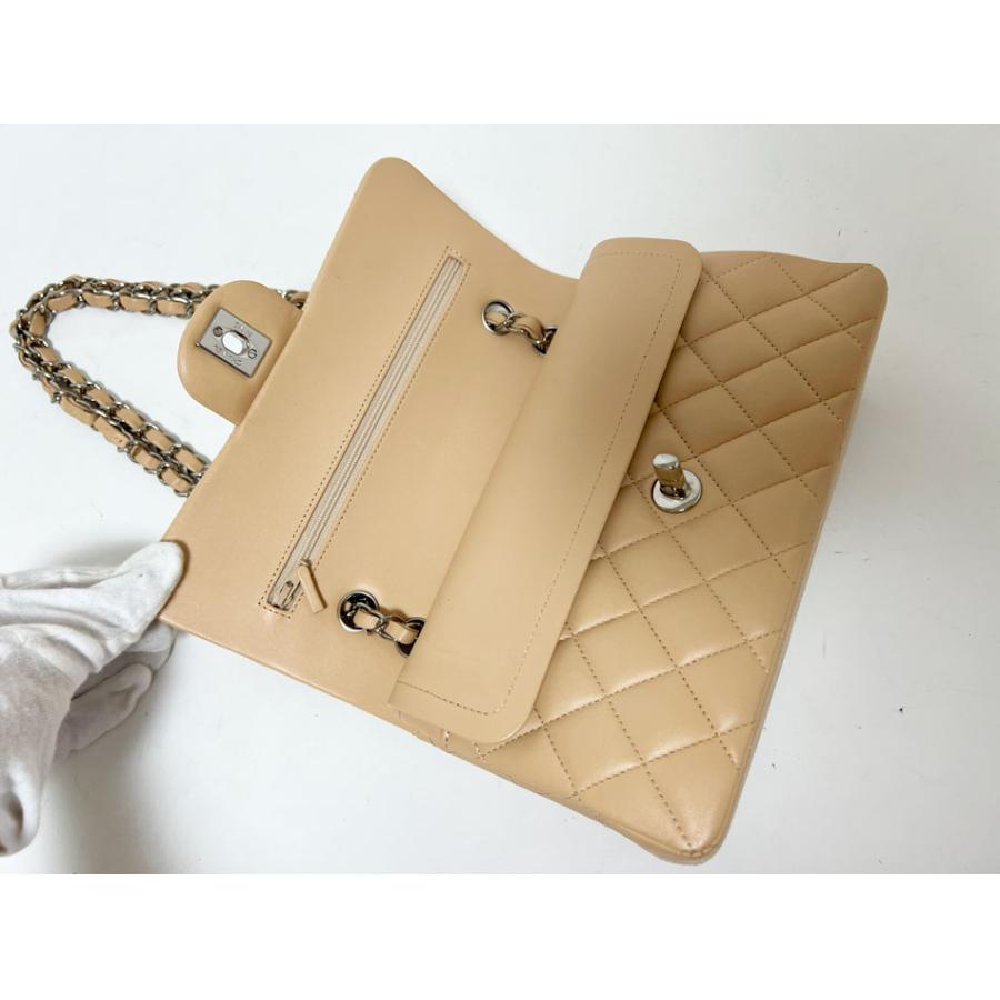マトラッセ CHANEL シャネル 23 チェーンショルダーバッグ ラムスキン