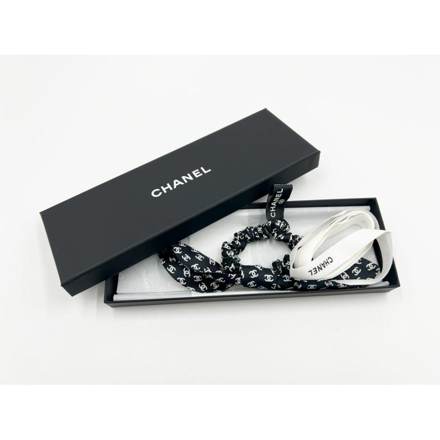 CHANEL シャネル シュシュ ヘア アクセサリー リボン CCマーク CHANEL シャネル シュシュ ヘア アクセサリー リボン CCマーク
